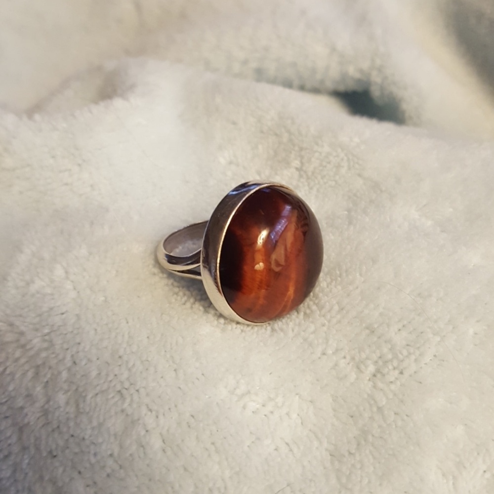 Tigereye ring - Picture 3 of 4
